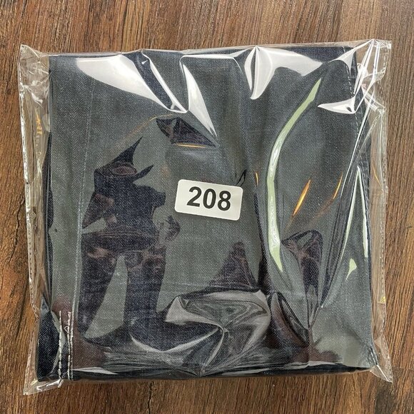 BKE Jeans Mens 30S Blue Carter Straight Western Denim Buckle Stretch Dark Wash - Picture 10 of 10